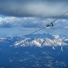 Flugwegposition um 13:37:56: Aufgenommen in der Nähe von 38020 Mezzana, Trentino, Italien in 2932 Meter